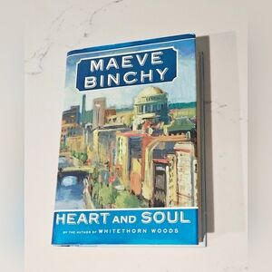 Maeve Binchy Heart and Soul Coffee Table Book - Blue Cover